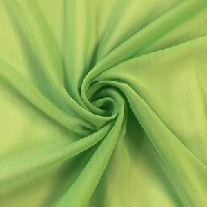 18" W x 180" L Chiffon Table Runner, Lime